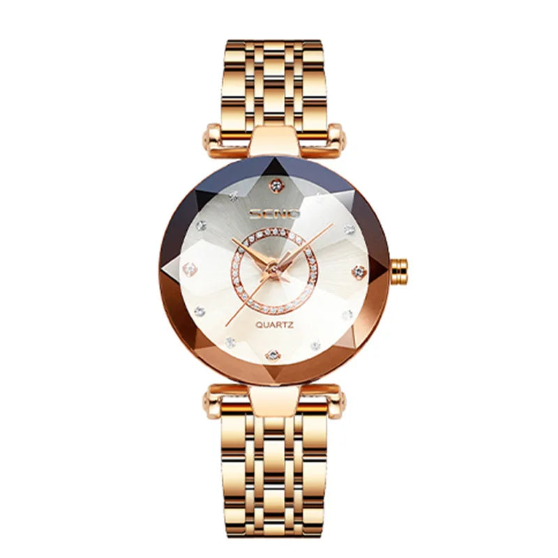 Fashion Crystal Quartz Watch