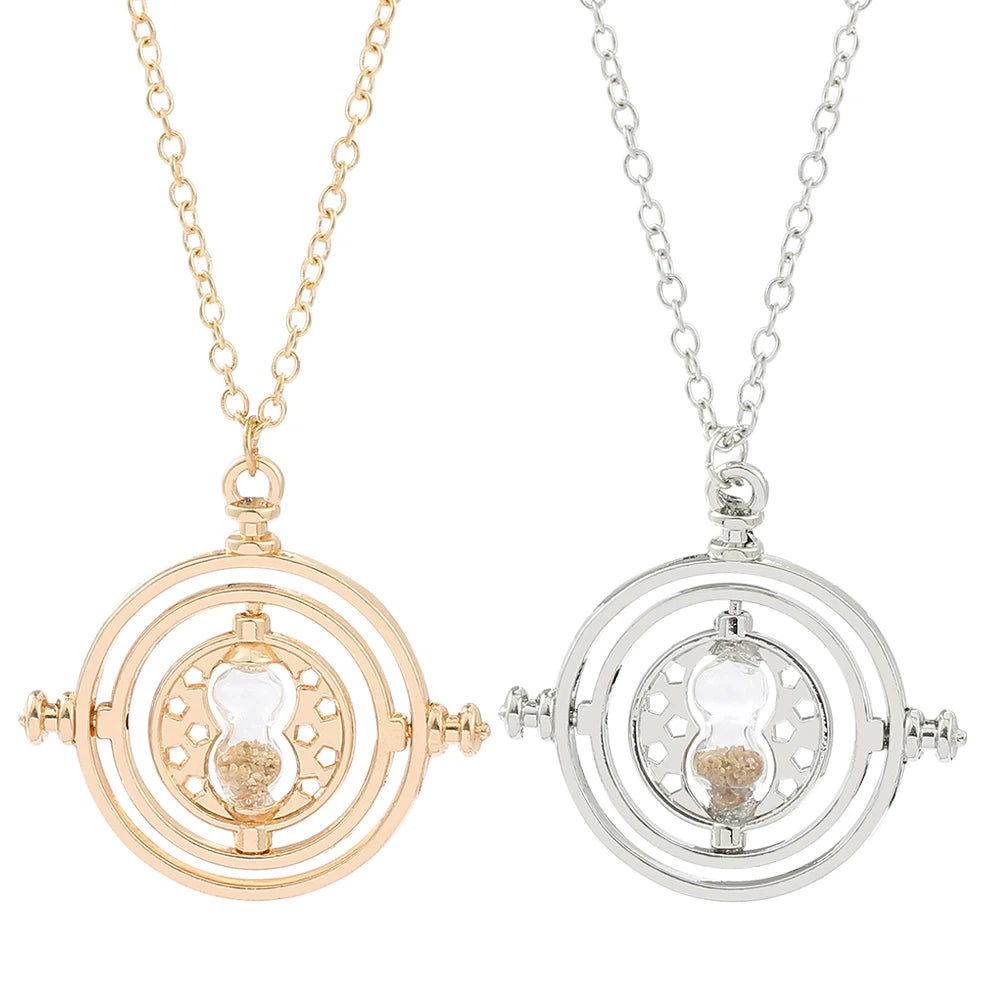 Tiny Time Pendant Necklace