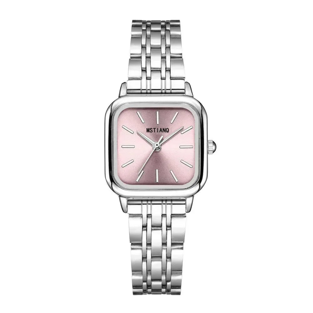 Minimalist Square Steel Mesh Watch