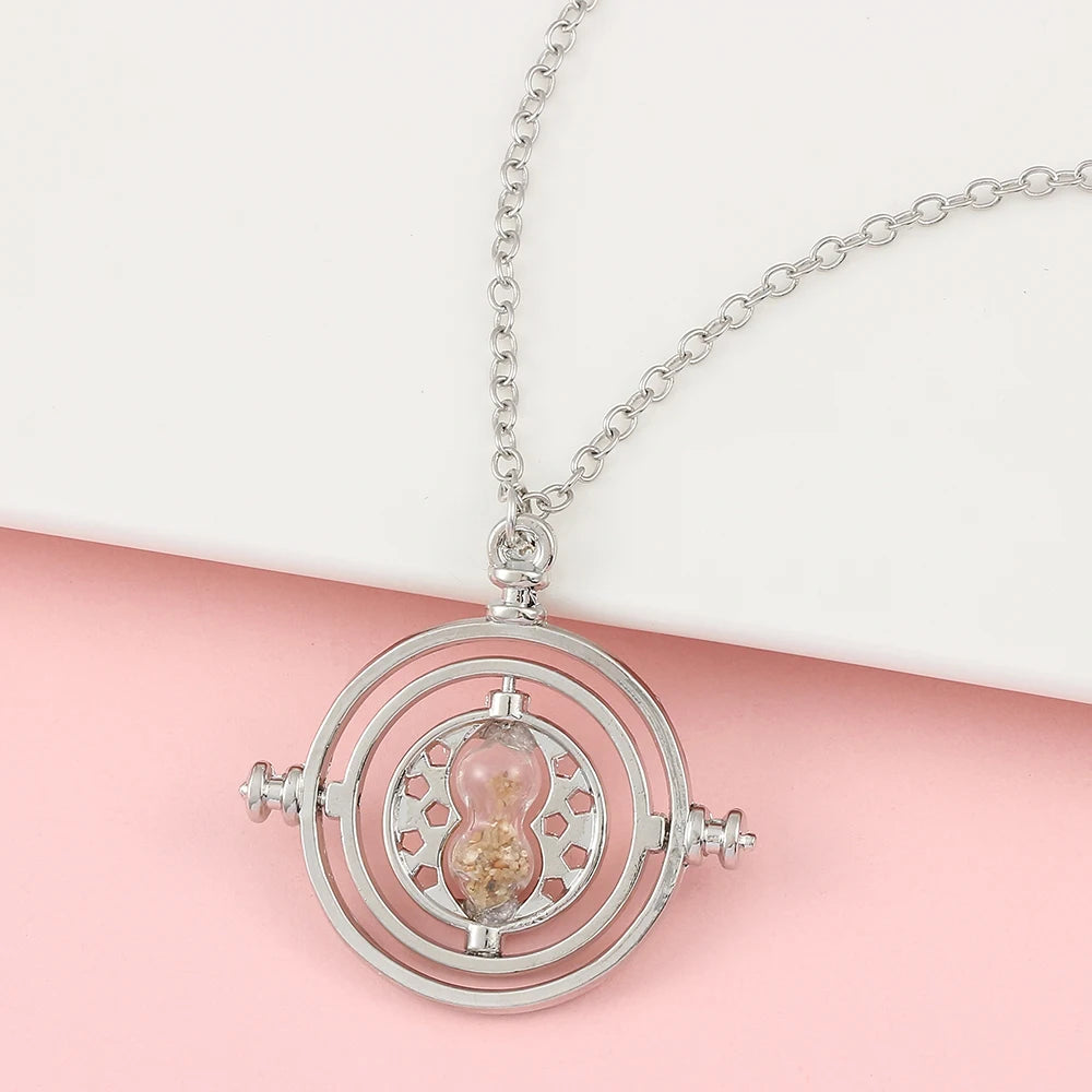 Tiny Time Pendant Necklace
