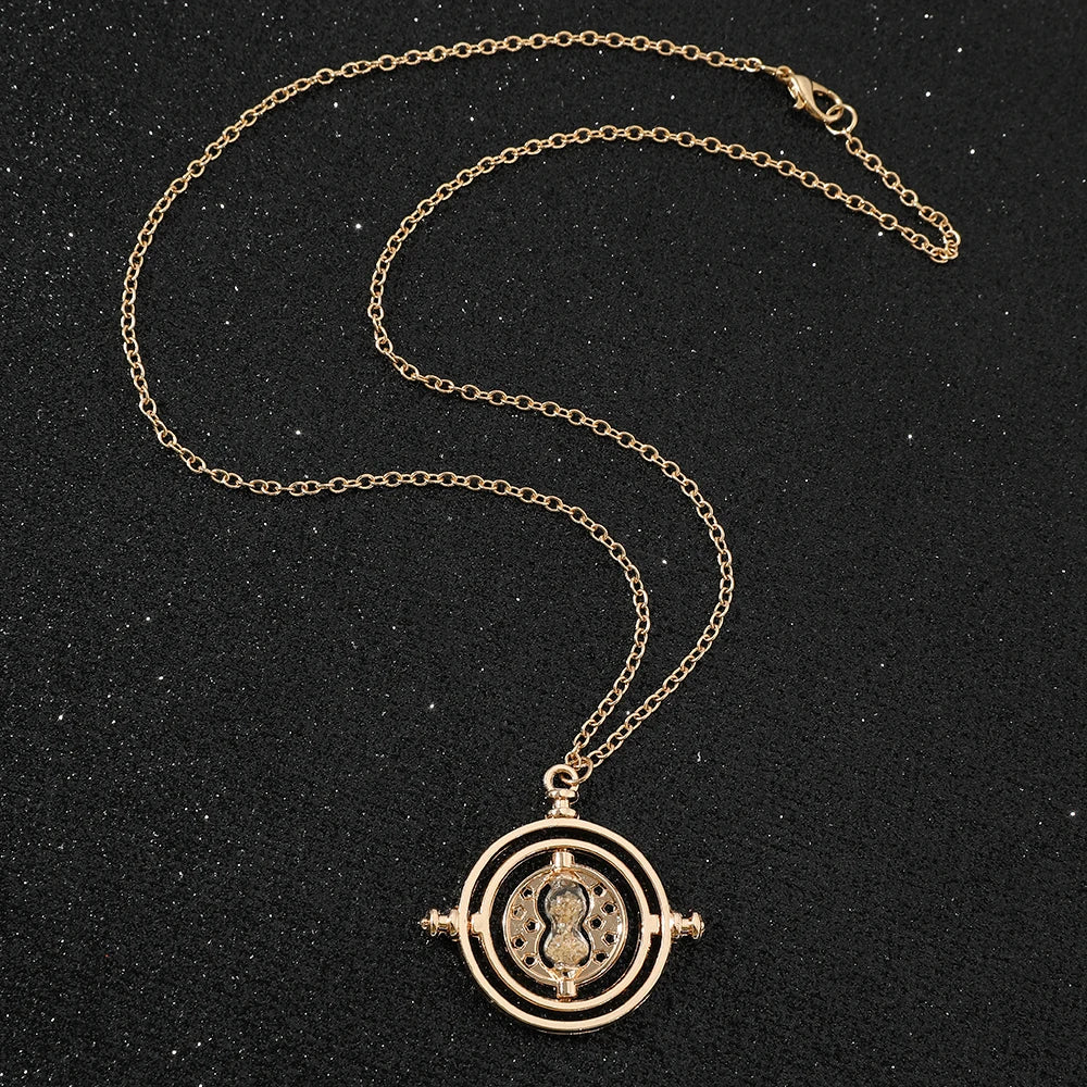 Tiny Time Pendant Necklace