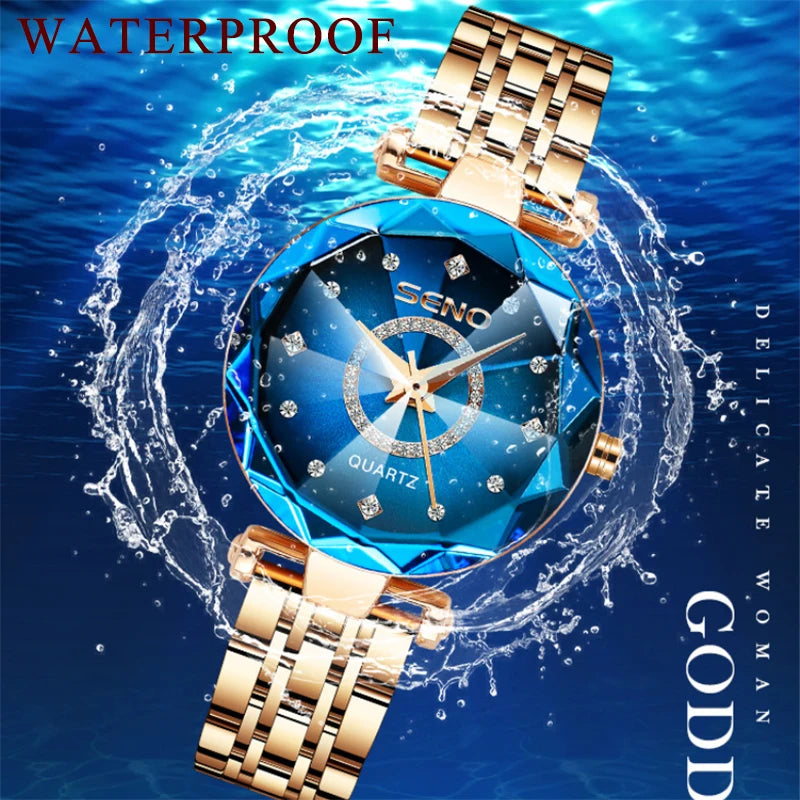 Fashion Crystal Quartz Watch