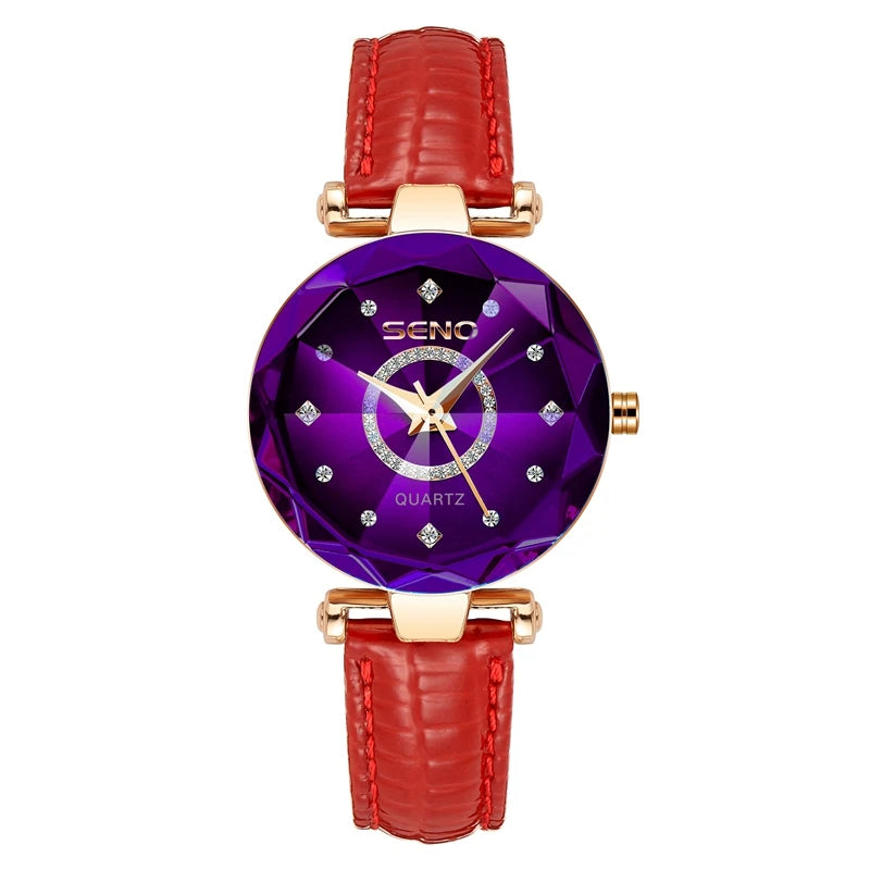 Fashion Crystal Quartz Watch