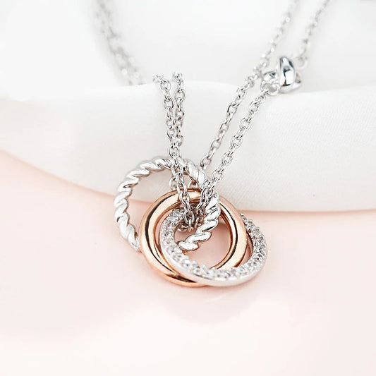 925 Sterling Silver Long Necklace