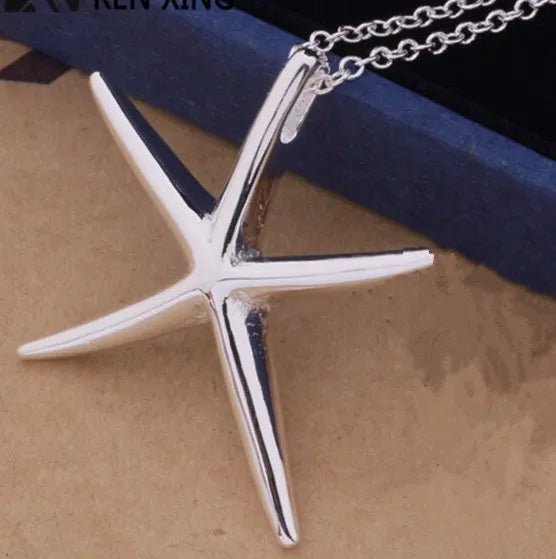 Simple Caffeine Molecule Structure Necklace