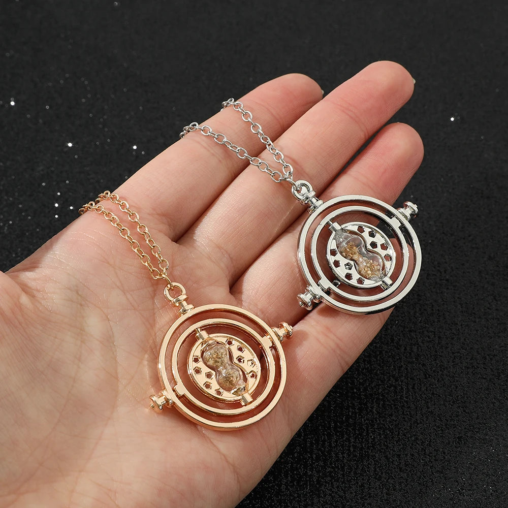Tiny Time Pendant Necklace