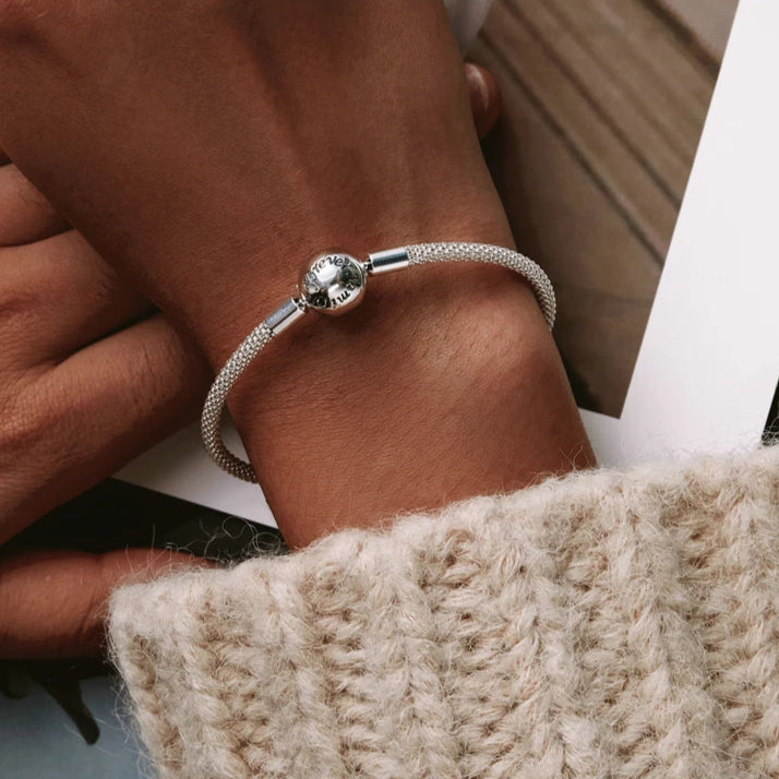 925 Sterling Silver Stars Splice Bracelet