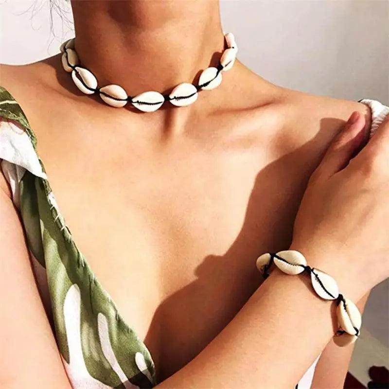Handmade Natural Shell Necklace