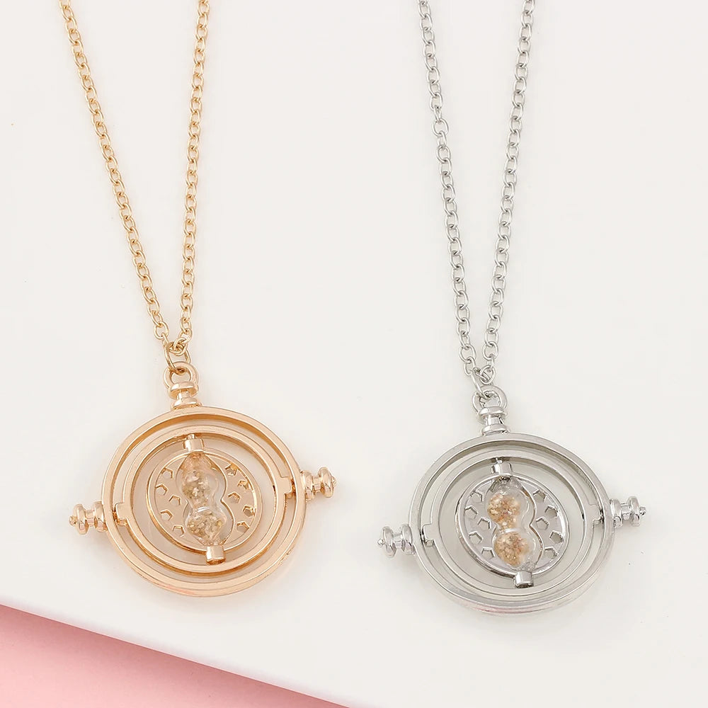 Tiny Time Pendant Necklace