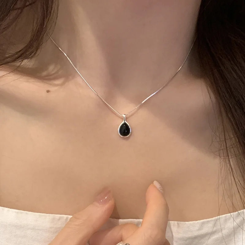 Natural Freshwater Pearl 925 Sterling Silver Necklace