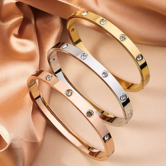 Crystal Cuff Bracele