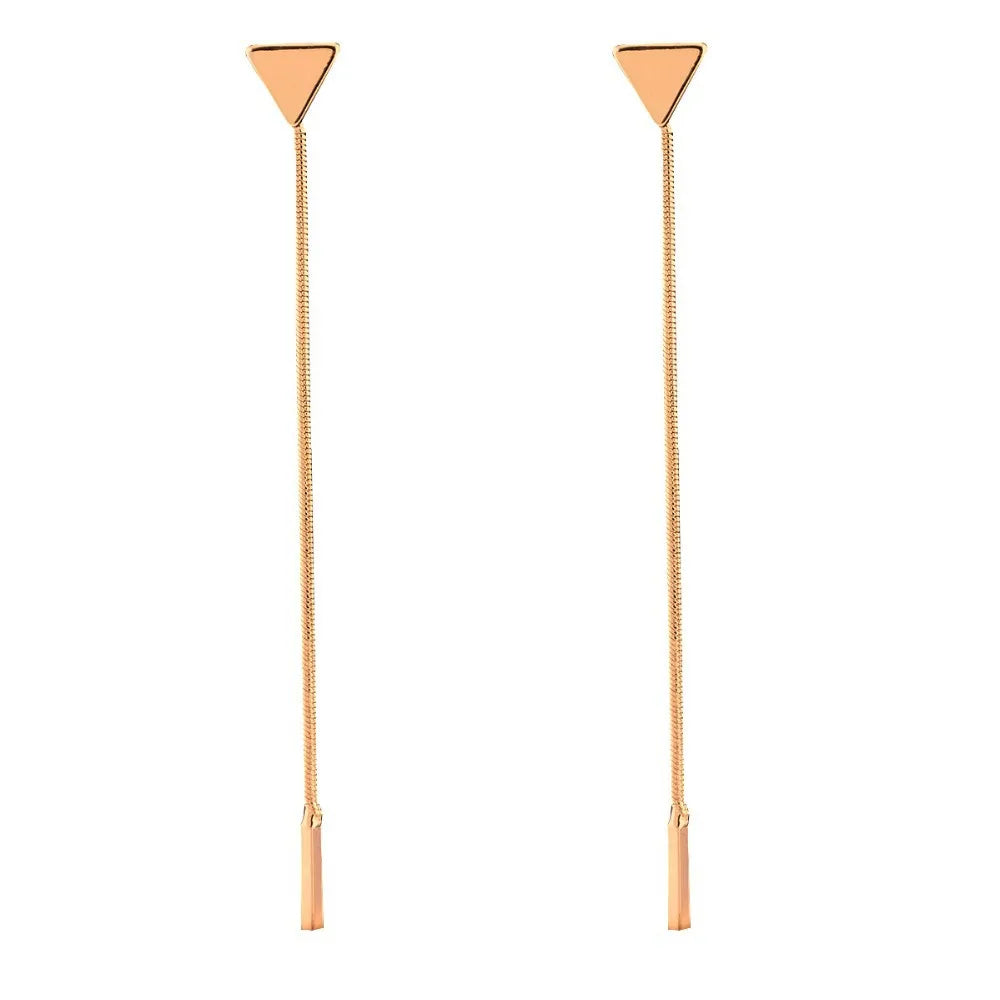 Simple Gold Earrings