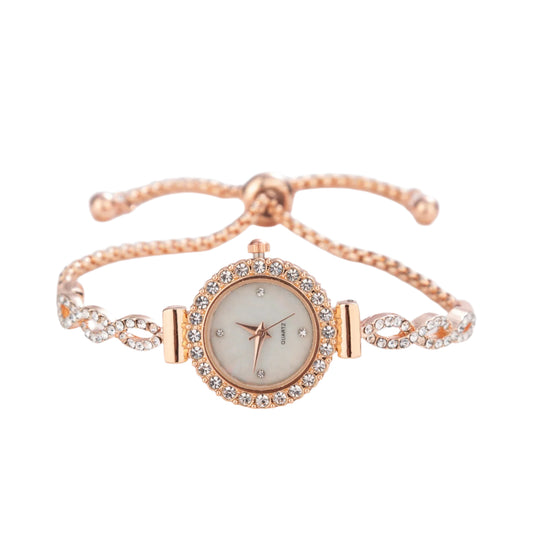 Simple Women's Feather Bracelet Watch